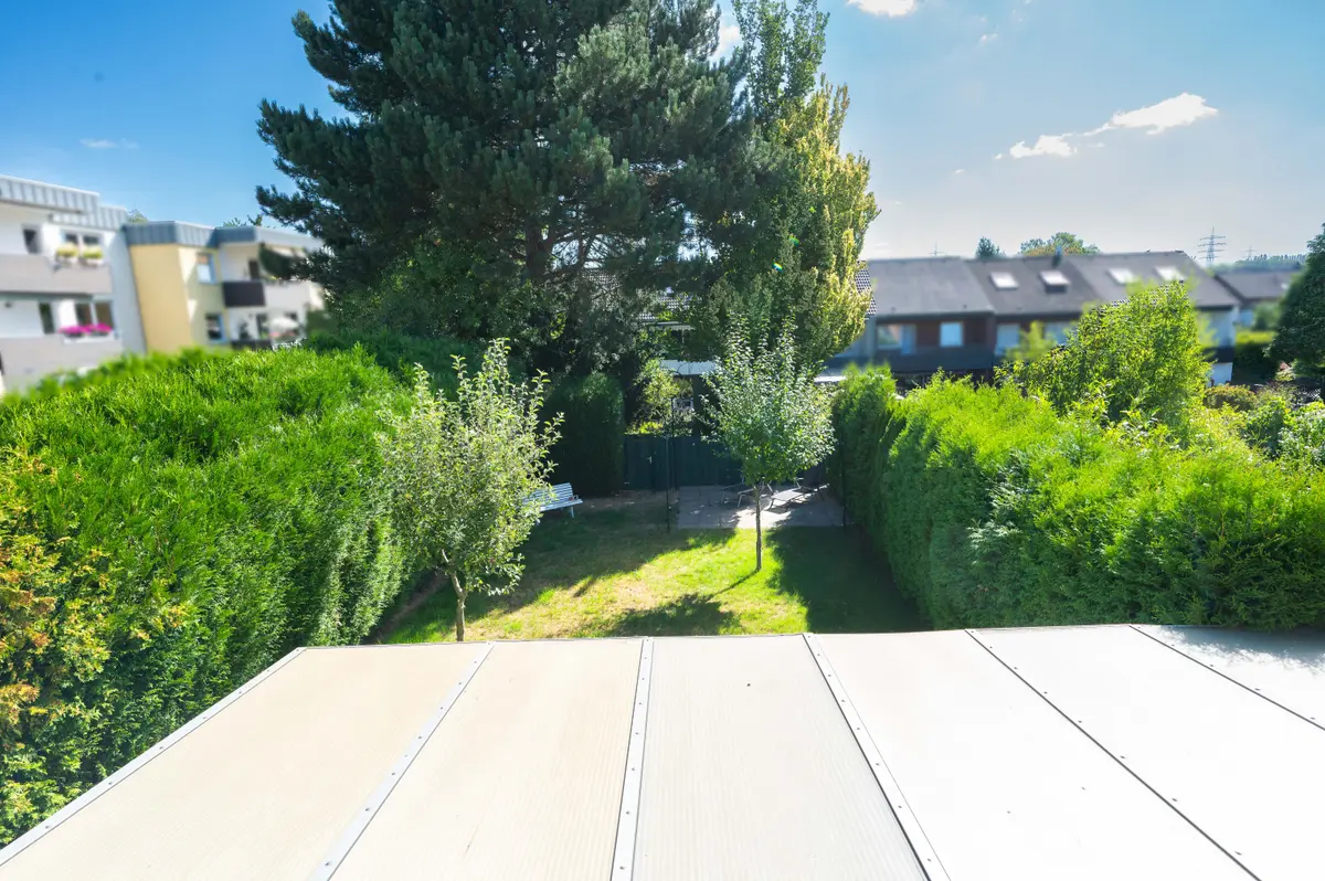 Sicht vom Balkon