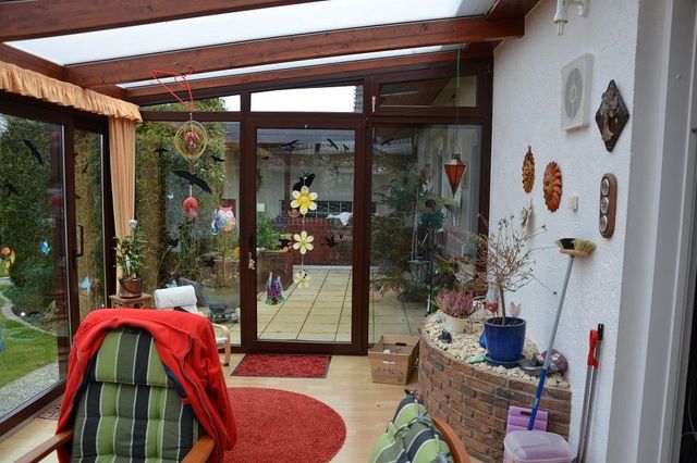 Wintergarten Zugang zum Garten