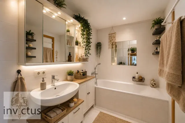 Digital Staging Badezimmer