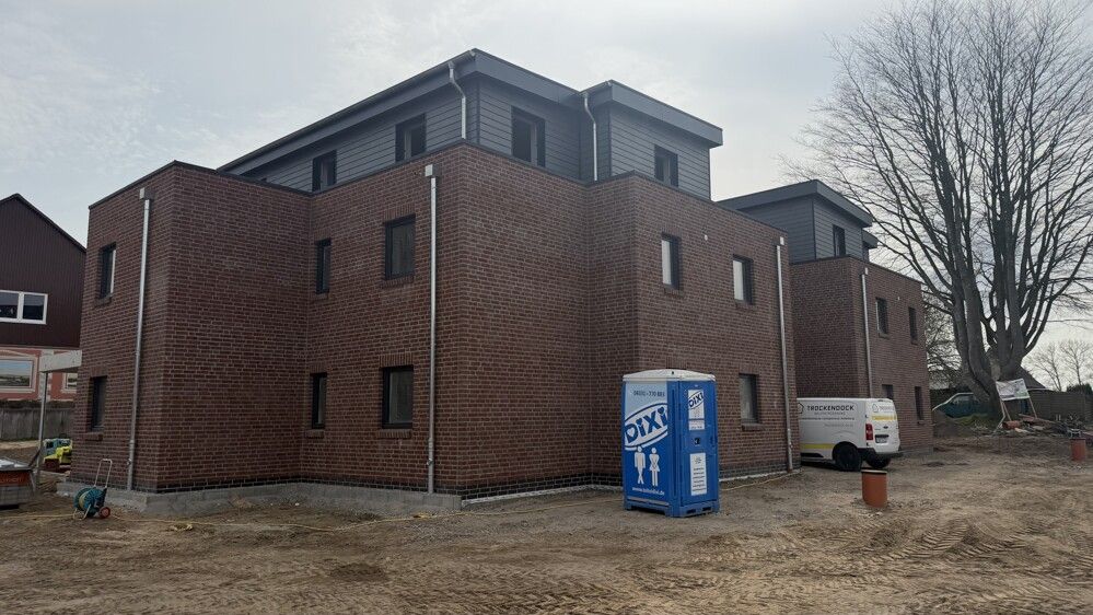 Hausansicht von den Stellplätzen