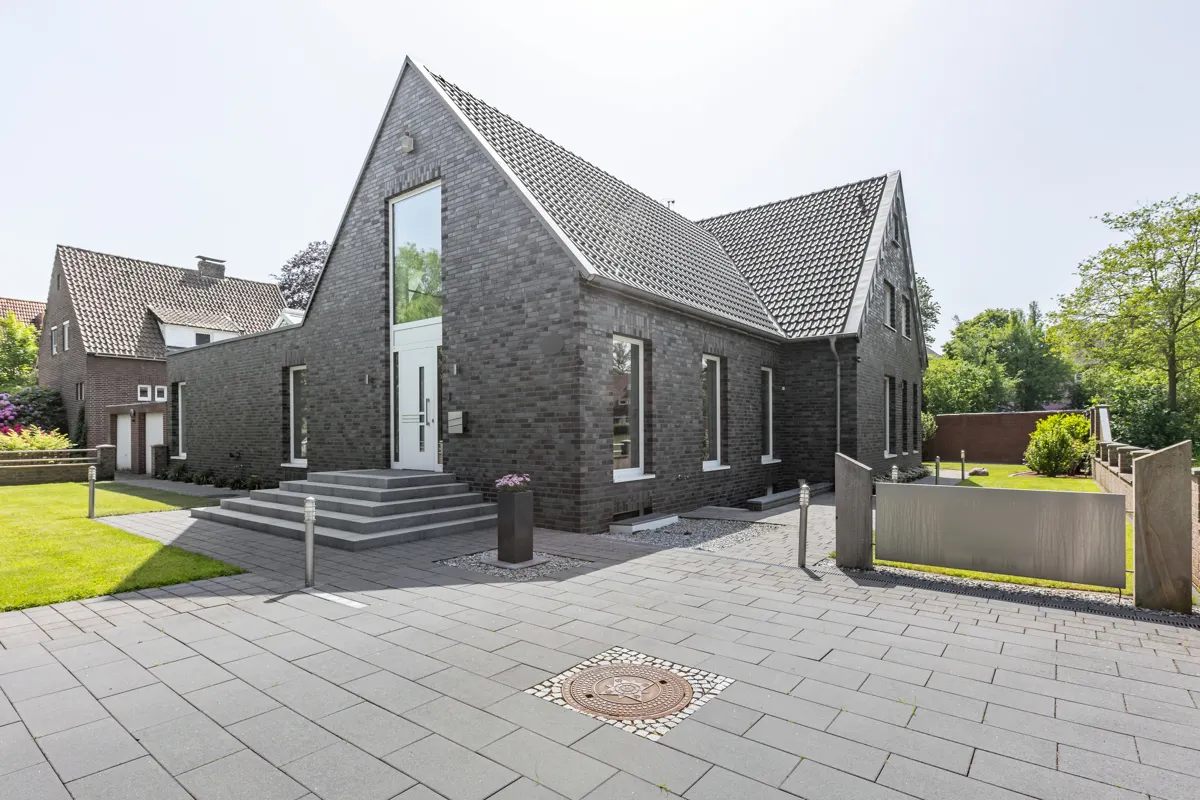 Das großzügig moderne Wohnhaus