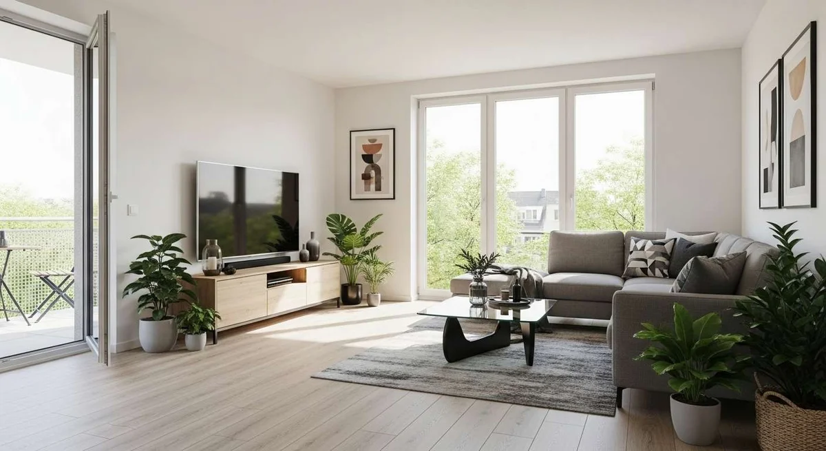 3-Zi. mit Balkon, ruhig & zentral – Bild 2 von 2