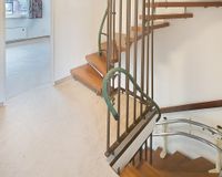 Treppe zum Dachgeschoss