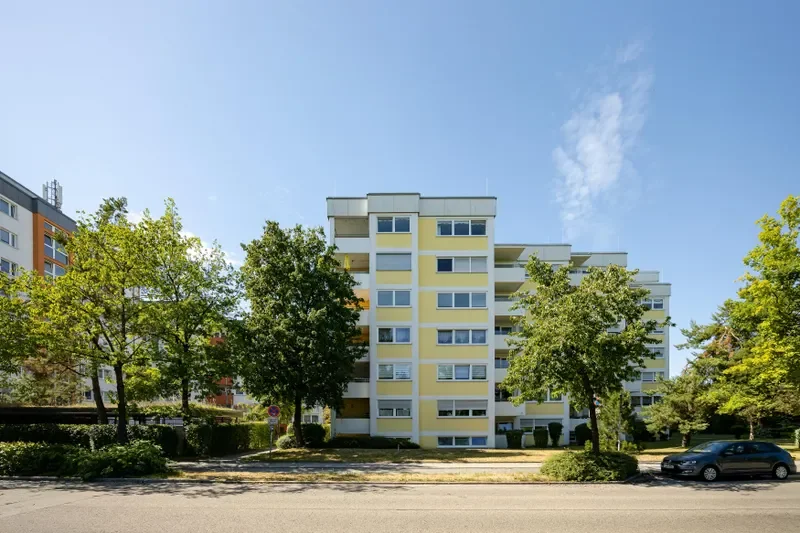 Außenansicht der Wohnanlage
