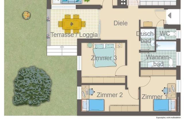 Grundriss Erdgeschoss