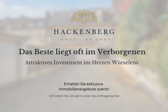 Attraktives Investment in zentraler Lage in Würselen