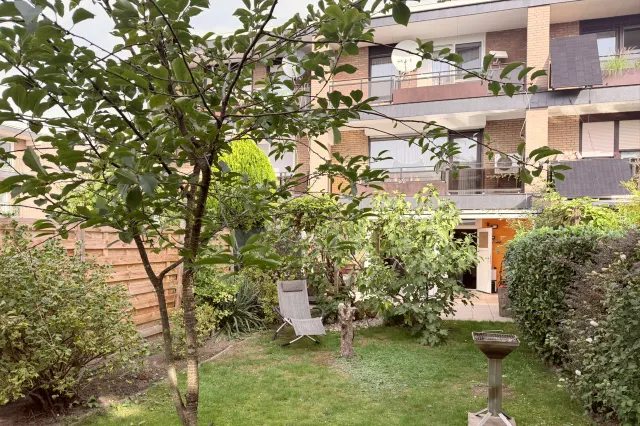 Rückansicht des Hauses