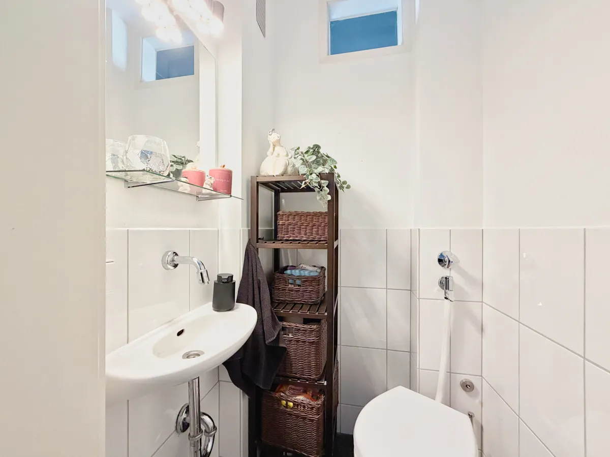 Die separate Toilette