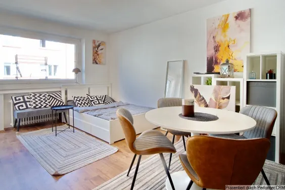 Gut möbliertes Apartment im Stadtteil Pempelfort.