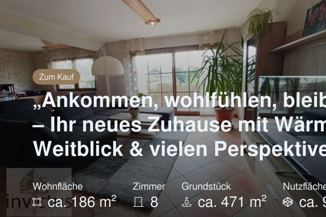 Neu im Angebot: „Ankommen, wohlfühlen, bleiben – Ihr neues Zuhause mit Wärme, Weitblick & vielen Perspektiven“
