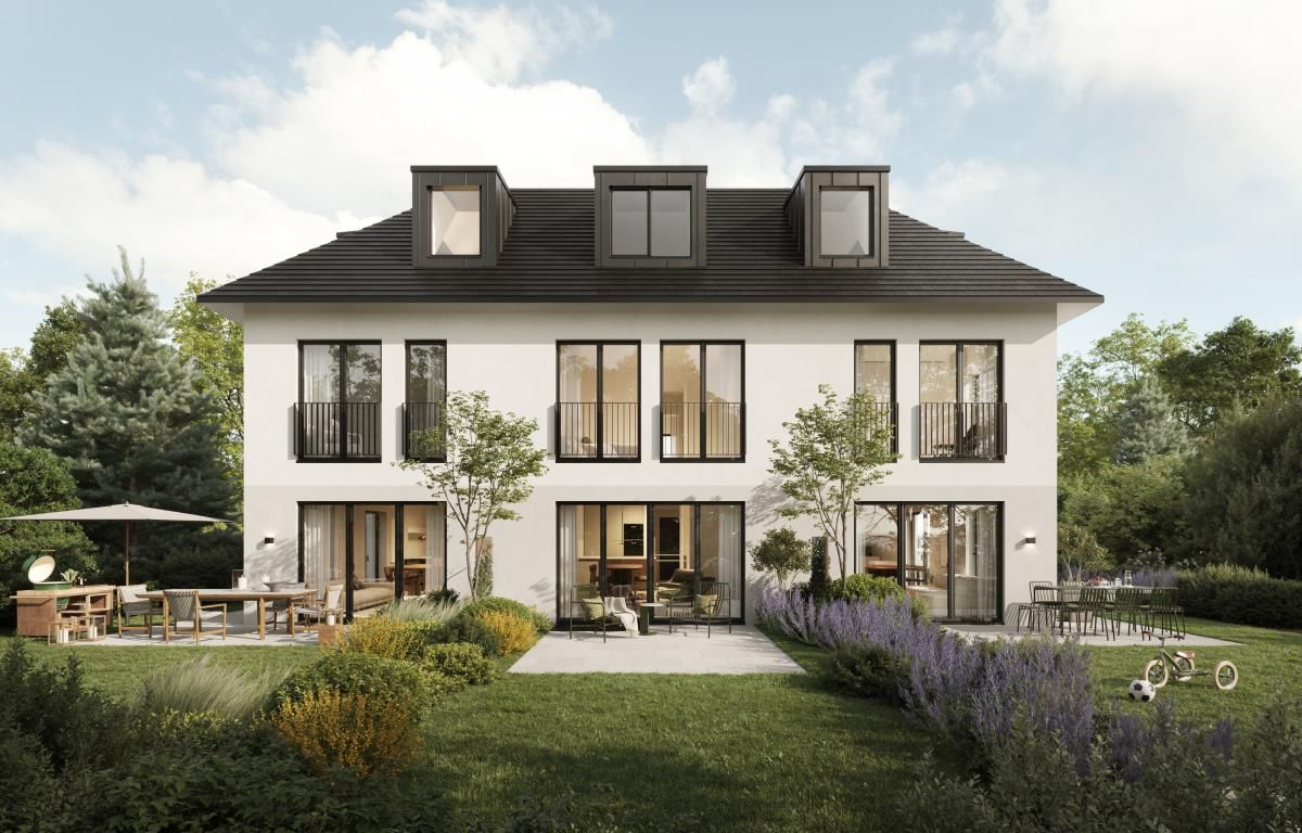 Im Süden was Neues. Drei elegante Stadthäuser.