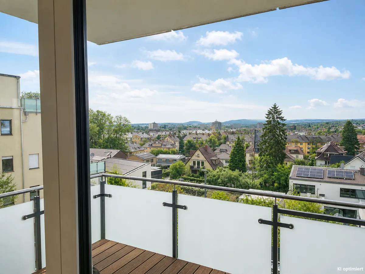 Balkon mit Ausblick