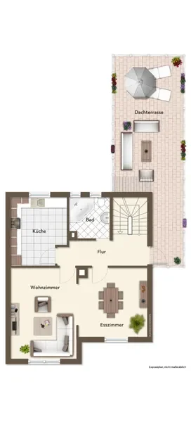 Obergeschoss Grundriss