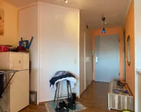 Flur mit begehbarem Kleiderschrank