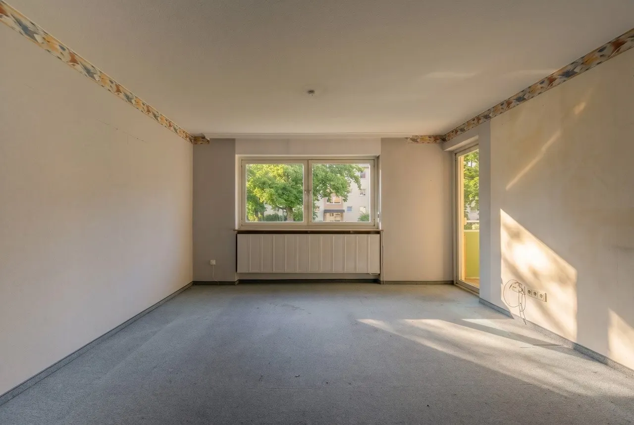 Wohnzimmer mit Loggia