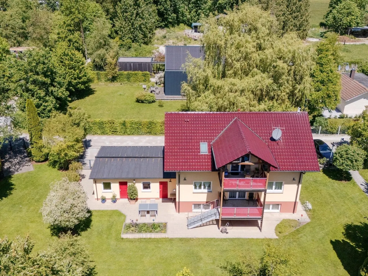 Ansicht Gebäude Südseite