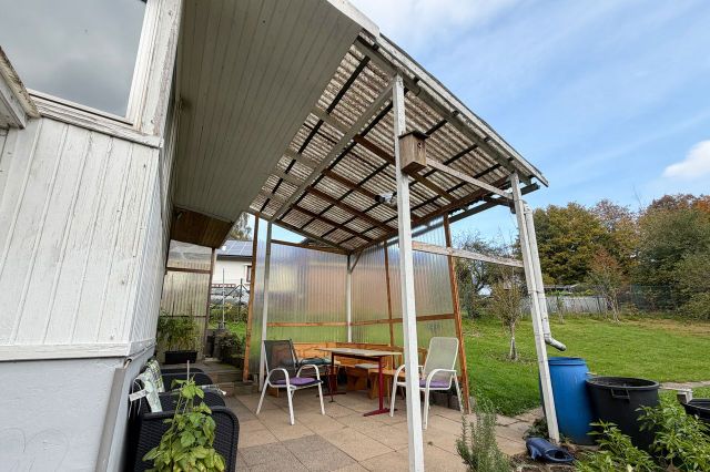 Überdachte Terrasse