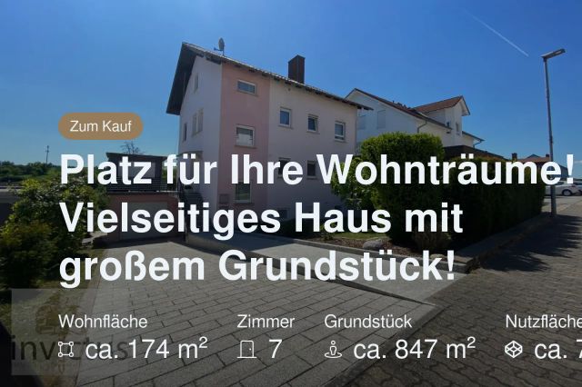 Nicht mehr verfügbar: Platz für Ihre Wohnträume! Vielseitiges Haus mit großem Grundstück!