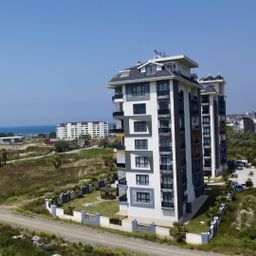 Modernes Apartment mit Panorama-Meerblick in Alanya-Demirtaş