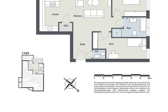 Grundriss Wohnung Nr. 5