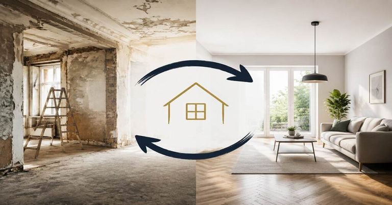 Fix & Flip im Immobilienmarkt: Schneller Gewinn oder kalkuliertes Risiko?
