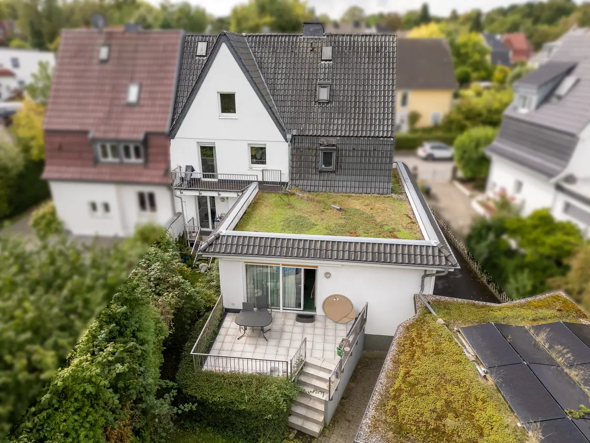 Haus Hinteransicht