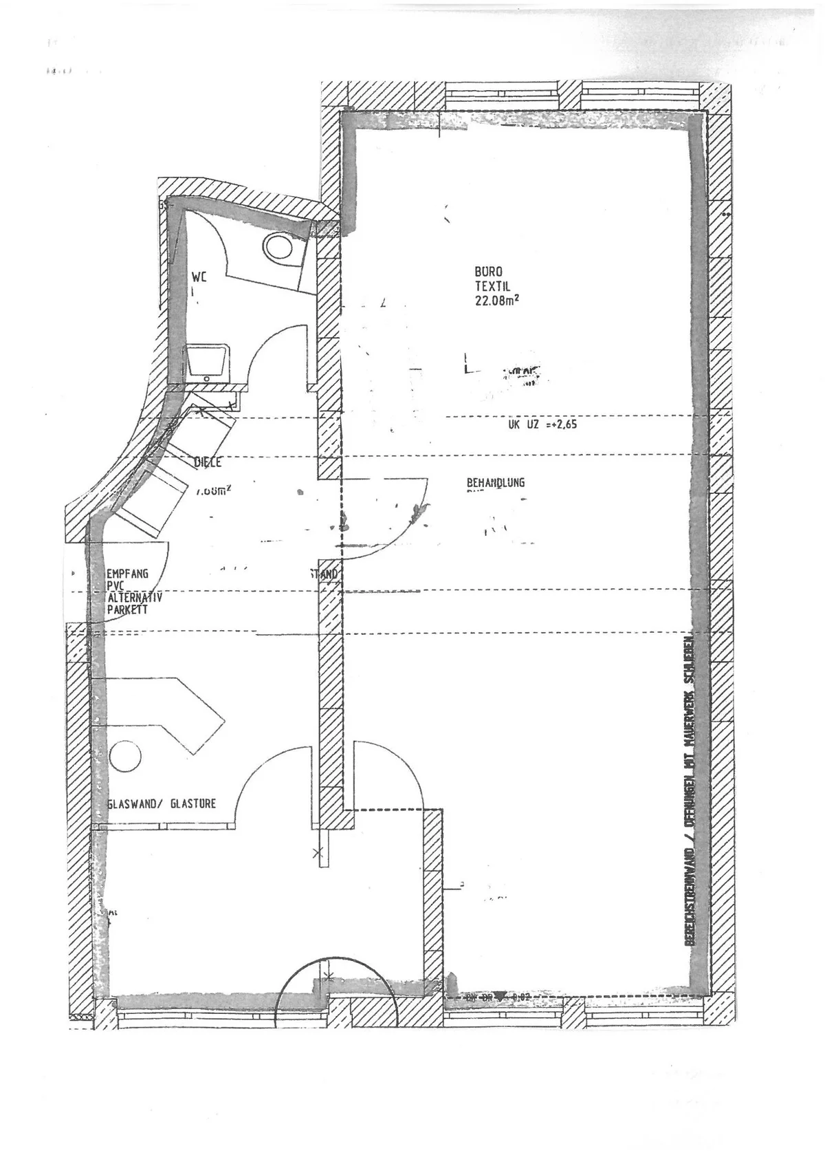 Grundrissplan