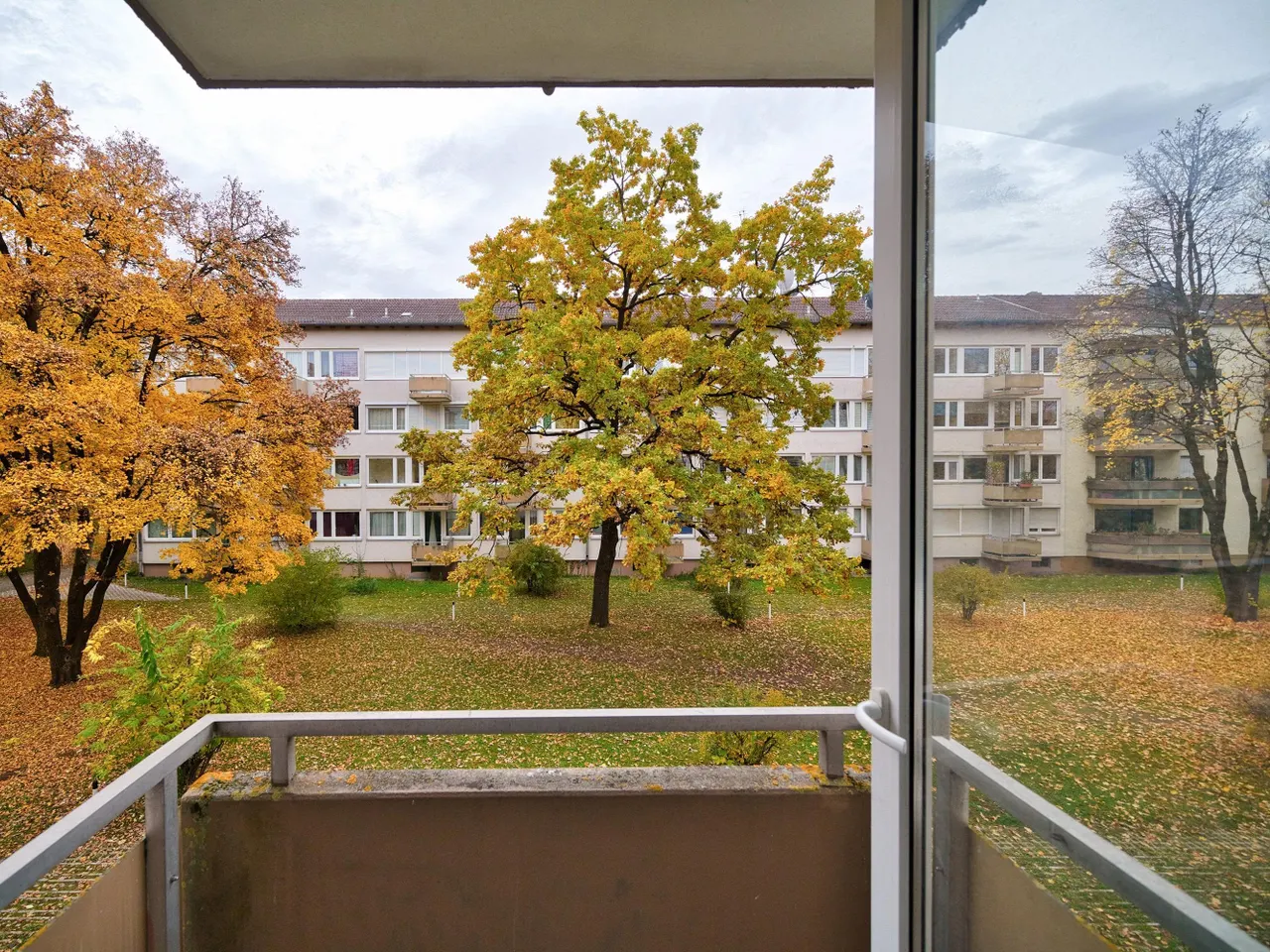 Balkon zum Innenhof