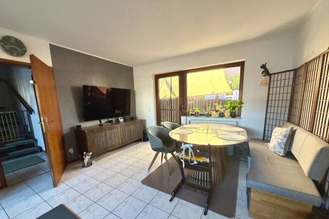 Essbereich Blick zur Terrasse