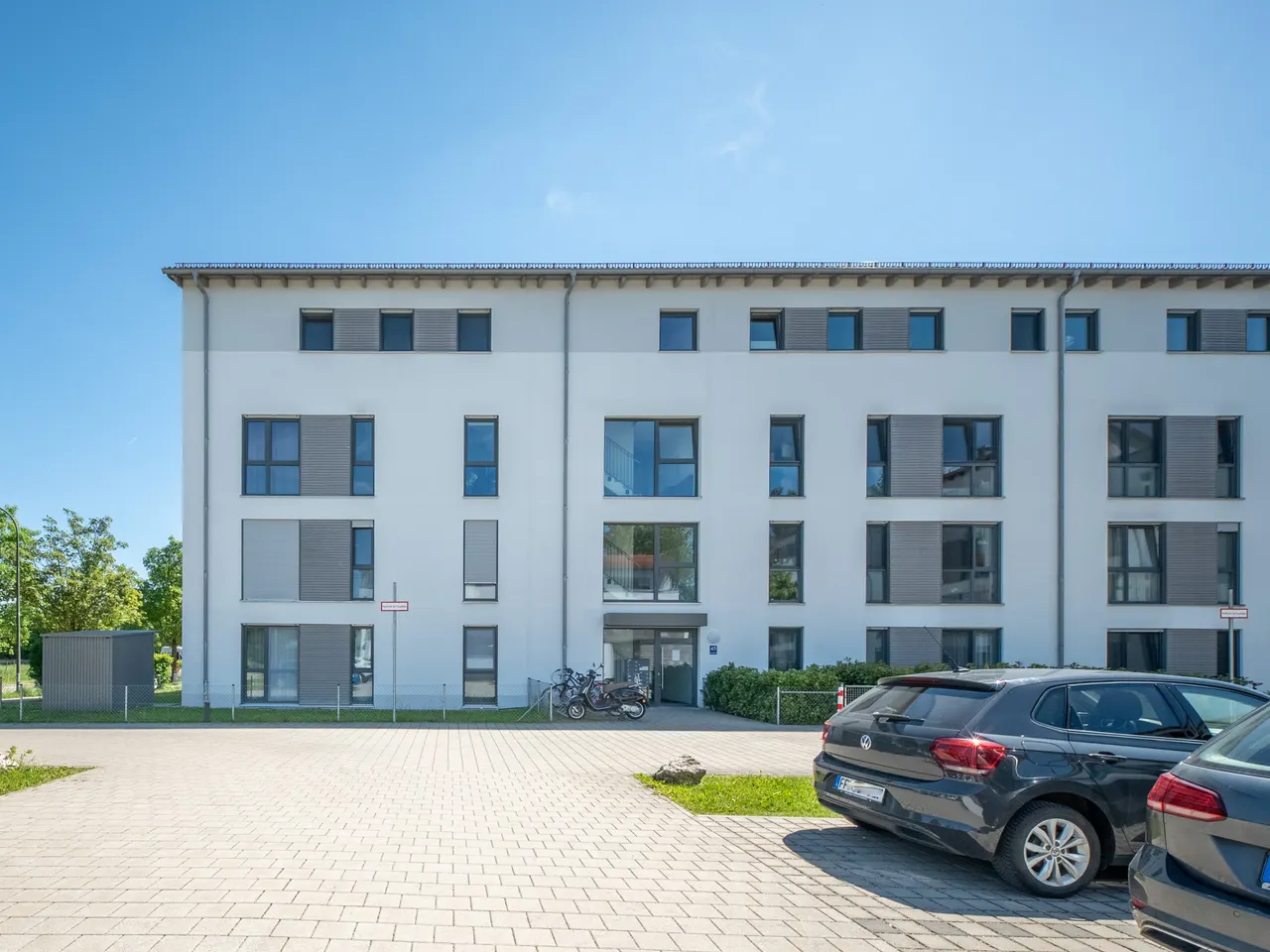 Zugang zum Gebäude