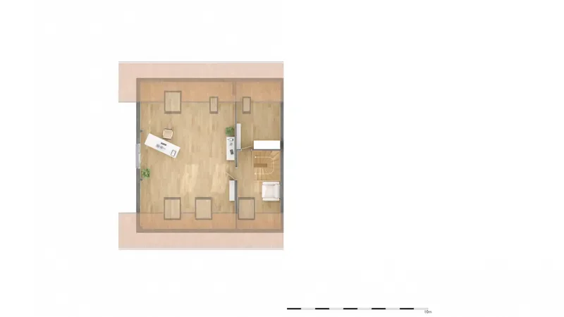 Wohnen-Maisonnette: Homeoffice