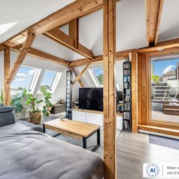 Wohnen mit Charakter! Großzügige Maisonettewohnung mit Sonnenterrasse und herrlichem Weitblick