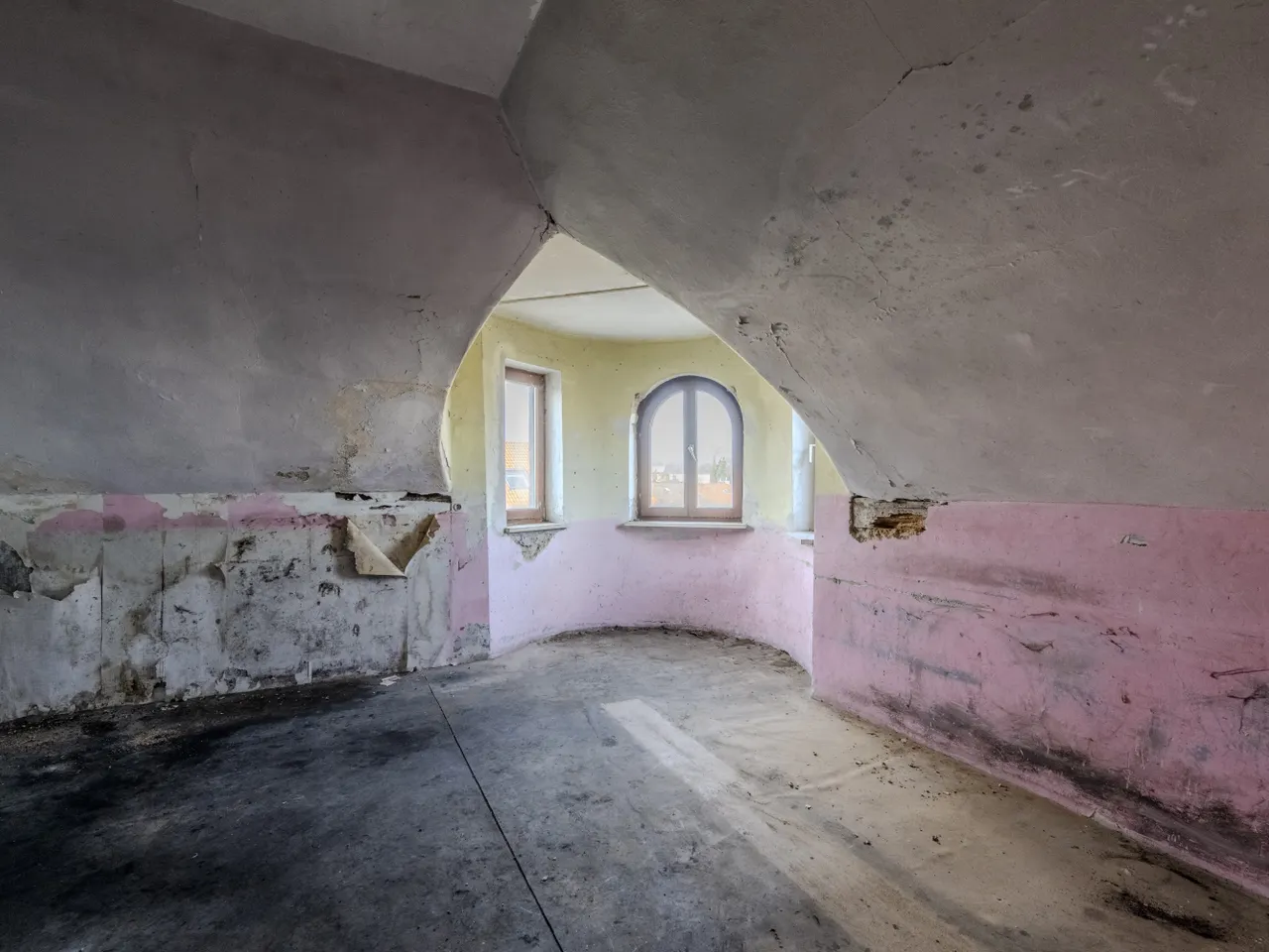 Turmzimmer im Dachgeschoss