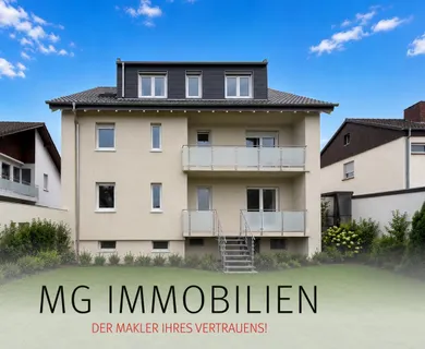 MG – Ramstein: Kernsanierte Traumwohnung mit 2 Balkonen, Wärmepumpe & Top-Lage