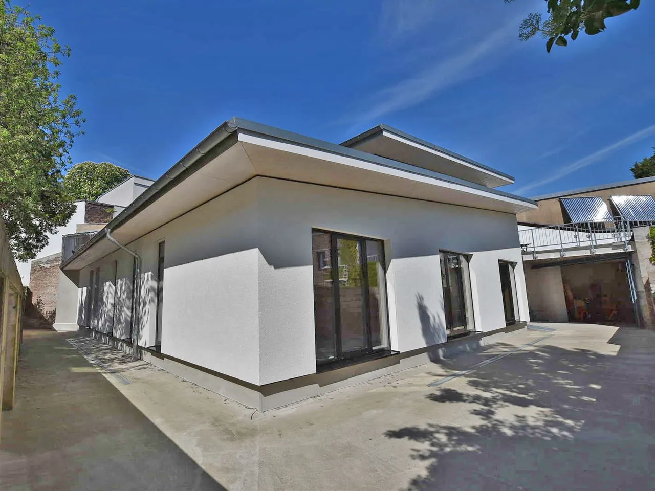 Seitenansicht Wohnhaus