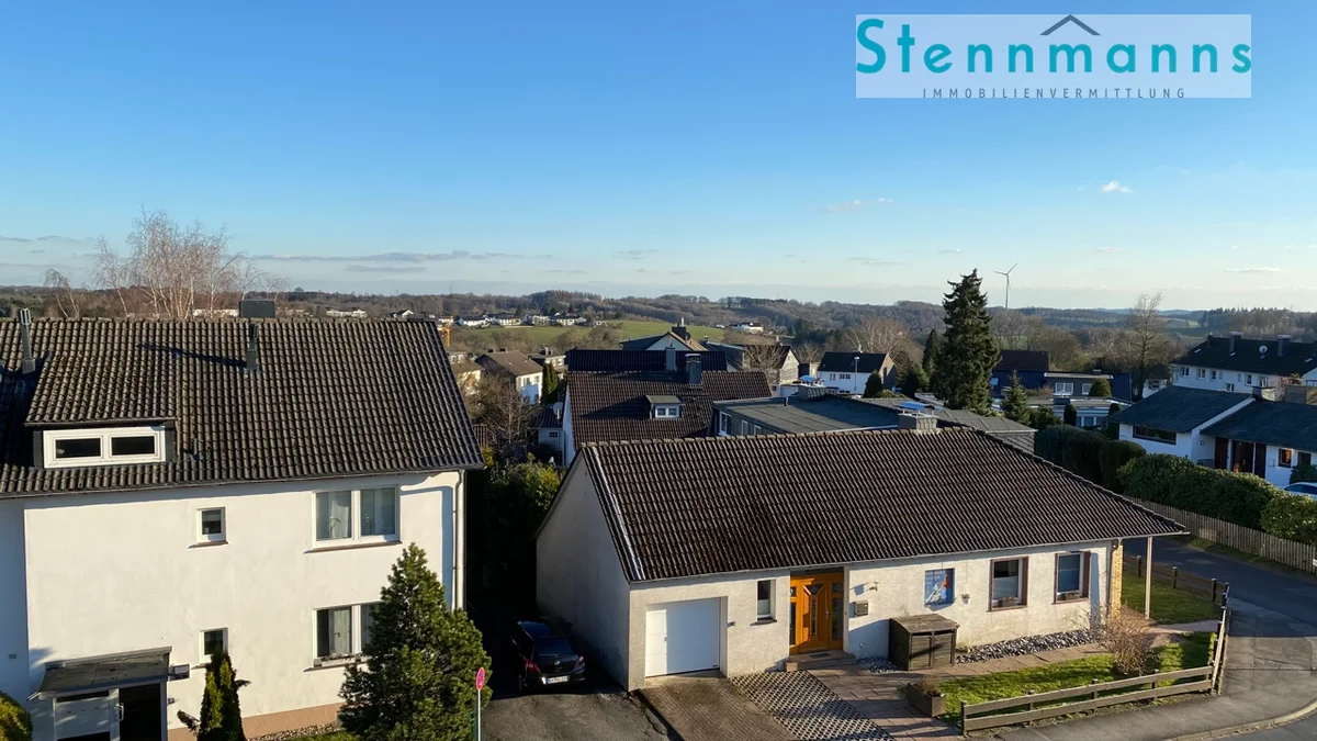 Blick vom Süd-Balkon im 3. Stock