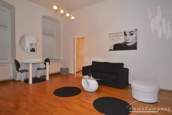 Top 2-Zimmerwohnung in der Kastanienallee, Berlin-Mitte, möbliert