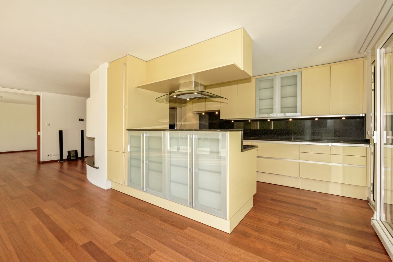 Grosse, moderne Küche