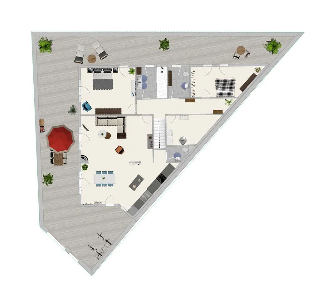 Wohnhaus Erdgeschoss