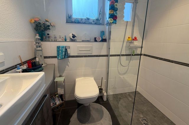 WC mit Dusche EG