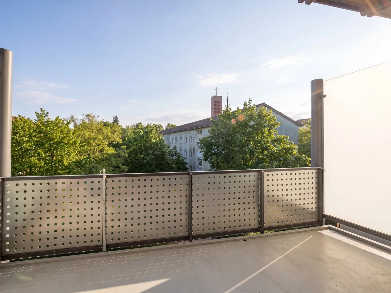 Balkon am Schlafzimmer