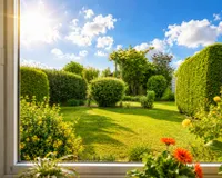 Liebevoll angelegter Garten