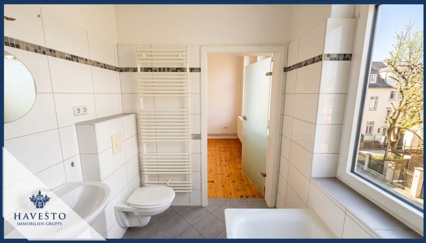 Charmante 3-Raum-Altbauwohnung in bester Lage Stadtfeld-Ost mit Badewanne, Dusche & optionaler EBK - Photo 3