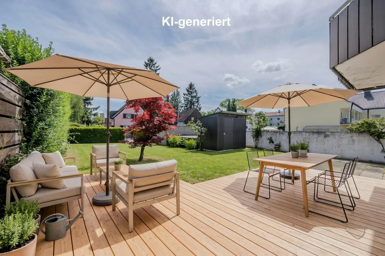 Terrasse Visualisierung