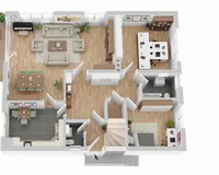 Grundriss Erdgeschoss (nicht maßstabsgetreu)