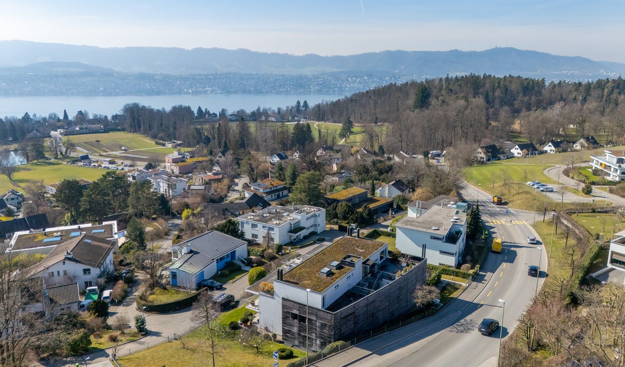 Attika Wohnung mit Panoramablick