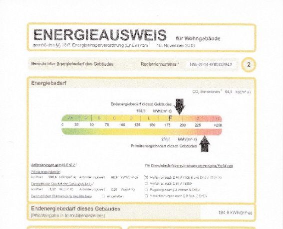Energieausweis E 3051