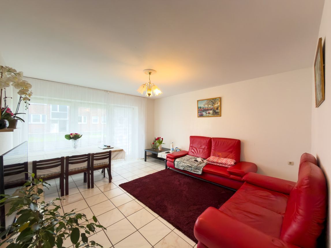 Hochparterre 4-Zi.-Wohnung in Boscheln – Balkon, Grünblick, vermietet & perfekte Kapitalanlage