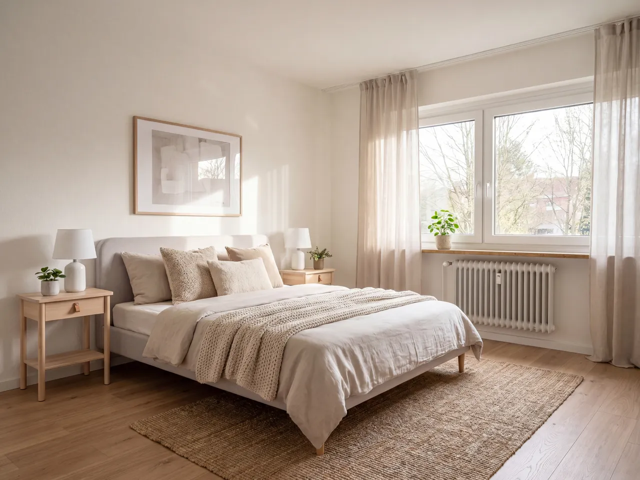 Schlafzimmer - Homestaging