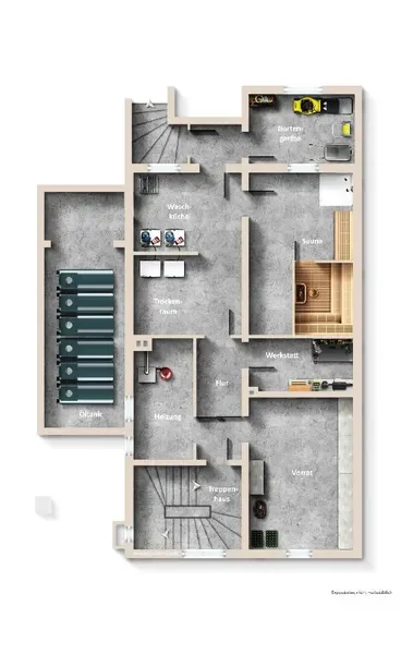 Grundriss Kellergeschoss